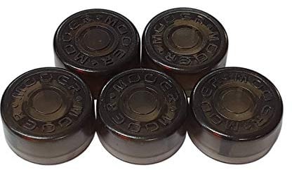 Mooer Candy Footswitch Topper, black, 5 pcs.