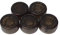 Mooer Candy Footswitch Topper, black, 5 pcs.