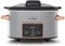 Crock-Pot mijoteuse électrique programmable avec couvercle à charnière et affichage numérique, 3,5 litres (3-4 personnes), fonction maintien au chaud, coloris argent et cuivre