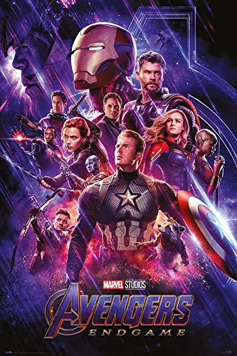 Avengers Endgame - One Sheet - Characters - Poster - Größe 61x91,5 cm + 1 Ü-Poster der Grösse 61x91,5cm
