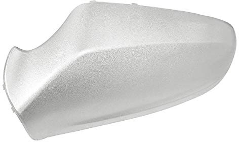 Tuoservo Left Door Wing Mirror Cover Silver N/S Passenger For Vauxhall Astra H MK5 2005-2009