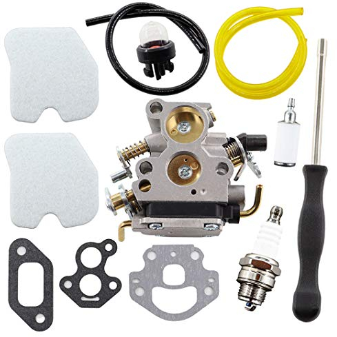 MCHNIC Carburateur avec Tournevis de Réglag Filtre à Air pour Husqvarna 235 235E 236 236E 240 240E C1T-W33 4 Zama Tronçonneuse Remplace 574719402 545072601