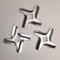 NIDUNO 3pcs Meat Grinder Knife Mincer Blade With Square Hole Spare Parts For Moulinex HV6 Type A133 Kitchen Appliance