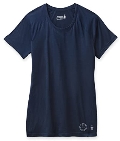 Smartwool Merino 150 Plant-Based Dye Base Layer Short Sleeve, Indigo Blue, X-Small