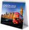 Grupo Erik Tischkalender 2023 - London Kalender 2023 Tischkalender - Tischkalender 2023 Quer Format - Tischkalender 2023 zum Aufstellen - FSC zertifiziert - Offizielle Lizenz, CS23014