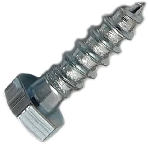 Viti M8 a testa esagonale con testa esagonale, larghezza 13 mm, in acciaio zincato, vite per legno esagonale, lunghezza 1,18 x 0,31 (8 mm x 30 mm), confezione da 75 pezzi