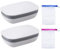 2Pcs Travel Soap Case Soap Bar Soap Dish with Lid Waterproof Leakproof Soap Box Container Holder Closable Soap Holder Portable Soap Dish Travel for Shower Travel