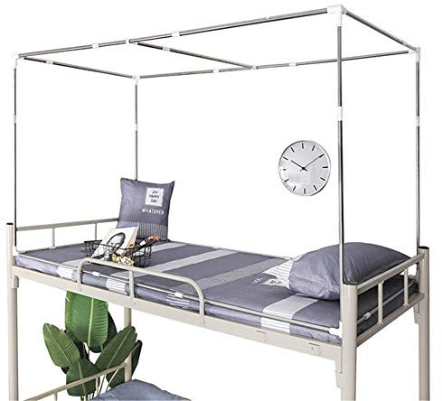 4 Eck-Moskitonetzhalterung aus Edelstahl Vier Eckbett, Kunststoff-T-Stücke Schlafzimmer Dekoration Zubeh?r Matratze