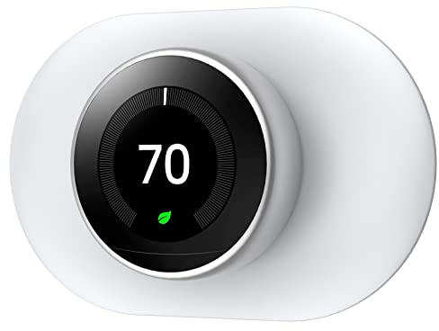 HOGEE Wall Plate for Google Nest Thermostat 1st/2nd/3rd, Nest Thermostat Trim Kit for Walls to Cover Defects