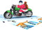 Three Dee Cards - Weihnachtsmann auf Motorrad 3D Pop-Up Weihnachtskarte, Geldgeschenk für Tochter, Sohn, Ehemann, Ehefrau, Bruder, Schwester, Mama, Papa, Familie, Weihnachtsgrußkart