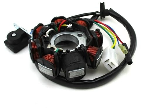 Stator Rotor 8 Spule AC Zündung Stator Magneto Für GY6 50cc Motor Roller Moped ATV Go Kart Lichtmaschine Magneto Stator