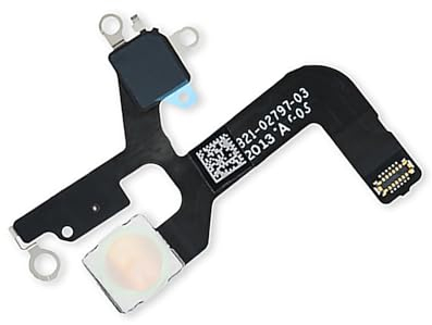 NATEFEMIN Phone Repair Flash Light Flex Cable Connector Flashlight Flash Module Replacement Accessories for i-Phone 12, Phone Repairing Spare Part