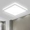 LQWELL® Deckenleuchte LED Deckenlampe, IP44 Wasserfest Badlampe Quadrat Flach 18W 6000K 1980LM Modern Schlicht Lampe Dünn für Wohnzimmer Badezimmer Schlafzimmer Küche Flur Keller Büro, 220 * 24mm