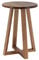 TENDANCE Tabouret de Salle de Bain en Bois d'Acacia H 43 cm