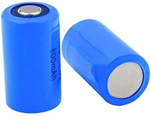 TLYA Cr2 3V 800Mah Lithium Batteries Cr15h270 Cr15266 Cr2 for Camera Glucose Meter Button Cells,2pcs