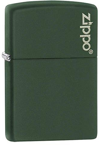 Zippo Feuerzeug – mit Logo Zippo Green Matte