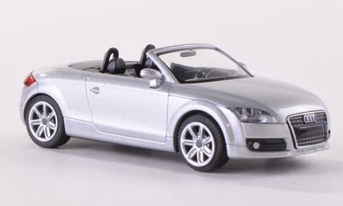 Audi TT Roadster (8J), Silber, 2007, Modellauto, Fertigmodell, Wiking 1:87