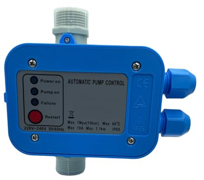 HM, PRESS CONTROL REGOLATORE DI PRESSIONE PER ELETTROMPOMPE 2.2 BAR