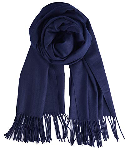 QBSM Schal Damen Warm Herbst Kaschmir Schals Für Damen & Herren Winterschal 20+ Farben Einfarbig & Pashmina Esprit