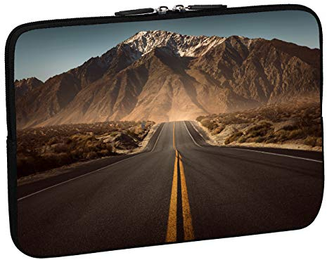 PEDEA Design Schutzhülle Notebook Tasche bis 15,6 Zoll (39,6cm), Highway