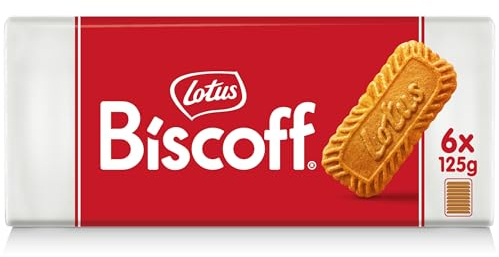 Lotus Biscoff | Biscuit Original | Vegan | Sans Colorant ni Arômes Artificiels | 6 x 125g | 750g