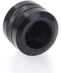 Alphacool 17473 Eiszapfen PRO 16mm HardTube Fitting G1/4 - Deep Black Anschluss