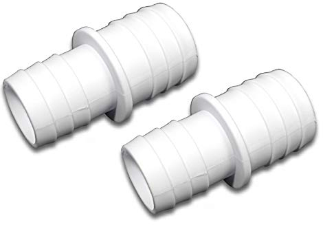 TS-TRADES 2 Stück Reduzierung Ø 38 auf 32mm (Doppelpack) Schlauchverbinder Schlauchtülle z.b. für Pool Teich Garten etc.