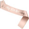 Kuou Rose Gold 30th Birthday Satin Sash for Party (62 x 3.7 Inch)