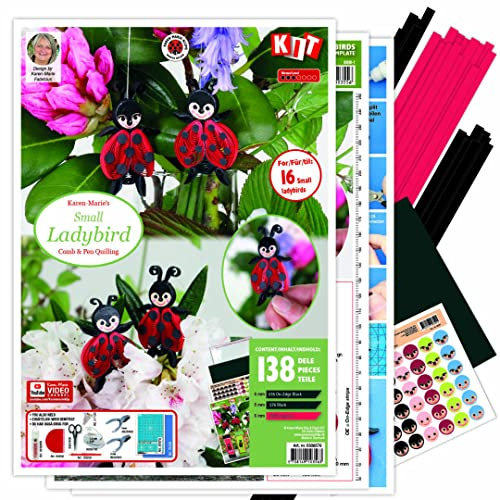 Karen Marie Kleine Marienkäfer - Quilling Kit