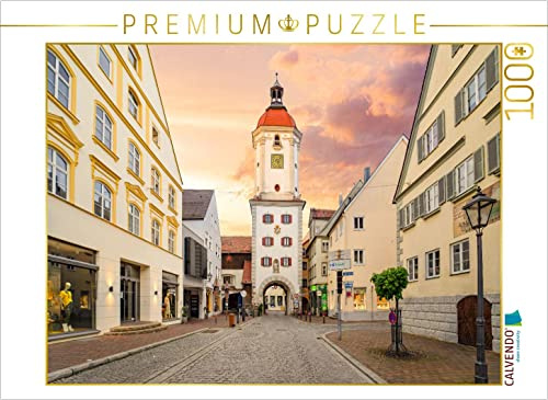 CALVENDO Puzzle Der Mitteltorturm | 1000 Teile Lege-Größe 64 x 48 cm Foto-Puzzle für glückliche Stunden
