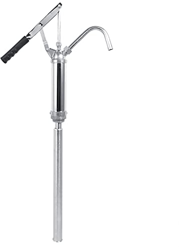 Ejoyous Fasspumpe Ölfasspumpe, Professionelle Teleskop 460-915 mm Einstellbar Hebelpumpe mit Hebel für Kerosin Getriebeöl Motoröl 20 l/min