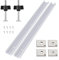 M8 M6 T-Track Slider Gleitmutter Aluminium M8 M6 T Gleitschlitz Carbon Stahl Möbel T Nut für DIY Holzbearbeitung Werkzeug Slot Fastener T-Slot T-Track Klemmen mit T-Schraube und M8 Kunststoffgriff
