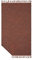 Slowtide Deville türkisches Strandtuch | ultraleicht | trocknet 3 x schneller als Standard-Handtuch, sandabweisend mit Kordelzugschlaufe – 100 % nachhaltig angebaute Baumwolle. Größe: 185,2 x 96,5 cm
