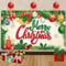 VICSOM Merry Christmas Banner, Weihnachts Banner Dekoration, Extra Große Frohe Weihnachten Banner, Weihnachten Hintergrund Banner, Weihnachten Hintergrund Banner Weihnacht Deko Poster