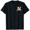 Kunekune Schweinchen in einer Tasche, niedliches Schweinchen T-Shirt