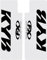 Compatible avec/Remplacement pour STICKERS PROTEGE FOURCHE KAYABA / 10-38002