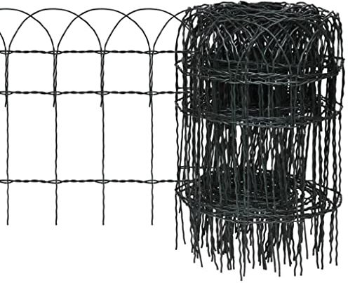 SKM Beetzaun Pulverbeschichtetes Eisen 10x0,4 m, Weight: 3.81 kg, 141071