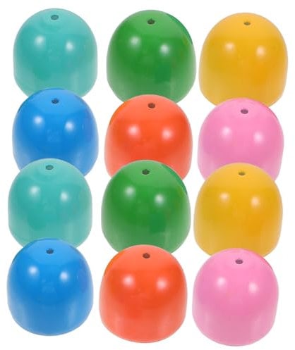 TOPPERFUN 12stücke DIY Urlaub Festival Handwerk Glöckchen Jingle Bell Pet Kragen Windspiele Zubehör