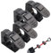 Soporte de la pala, abrazadera de liberación rápida 4pcs Cuesta de goma sin deslizamiento para 1.18-1.57 pulgadas Herramientas de diámetro TUV ATV Van Camiones de agarre para hacha de pala