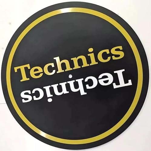 Rubber Slip Mat Suitable For Use With Technics SL-1200 Vinyl Player Turntable & Many More (SL-1210 MK7)