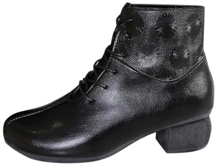 Stivali Donna con Tacco Coperto Stivali Donna Cowboy Stivali Neve Stivali Estivi Donna con Tacco Tacchi Stivali di Gomma Stivaletto Bambina Stivali Donna