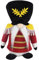 Casse-Noisette Gnomes en Peluche Poupées Décoratives Noël Soldat Dessin Animé Jouet pour Collectionneurs Décoration Maison