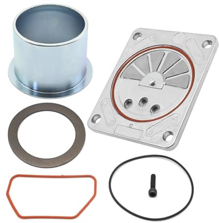 CADUFUELLY Kit piastra valvola compressore aria ZAC0032, ricambio per DeVilbiss per Black Decker, sostituisce Z-AC-0032
