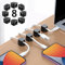 8 Pack Magnetic Cord Organizer, with Strong Adhesive Pads, Cable Management Magnetic, Easy Open,Organize Phone Charging Cords Wire Holder Organizer Neatly for Home,Office,Car,Desk,Nightstand