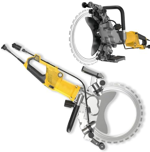 8000w Electric Concrete Saw, High Frequency Ring Saw, Wall Cutting Machine, Cutting Depth 29 Cm, Equipped With Water Pump, Dust Cutting, For Cutting Concrete, Cement Blocks, Etc.,2circularsawblade