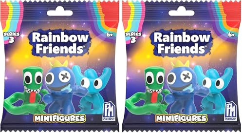 Rainbow Friends – Minifigure – Serie 3 (Confezione da 2)