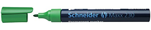 Schneider Schreibgeräte Permanentmarker Maxx 230, nachfüllbar, 1-3 mm, grün