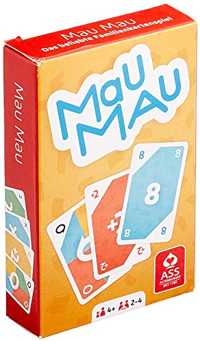 ASS Altenburger 22572039 - Mau Mau, Kartenspiel, Yellow