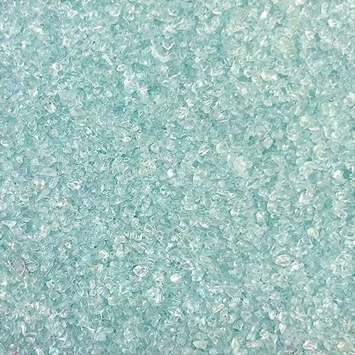 Glasgranulat Dekogranulat Glassplitter Dekoglas hellblau 1kg 1000g