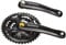 Shimano Kurbelgarnitur Fc-m311 Altus Mtb 170mm 42/32/22z 4-kant 8-fach Schwarz